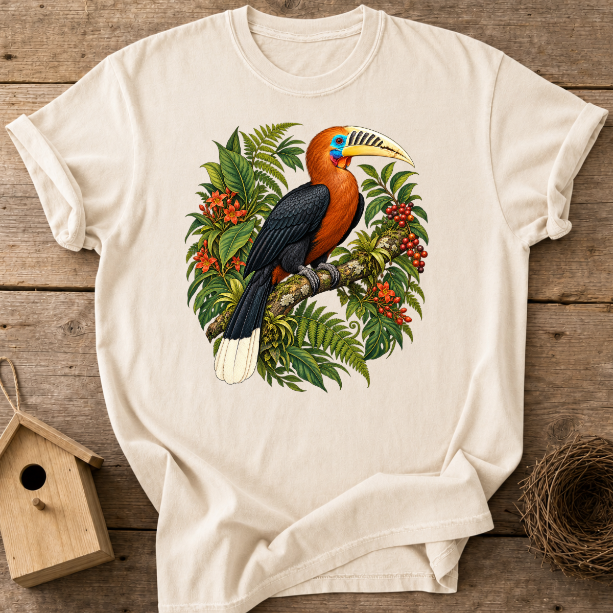 Tropical Hornbill T-Shirt