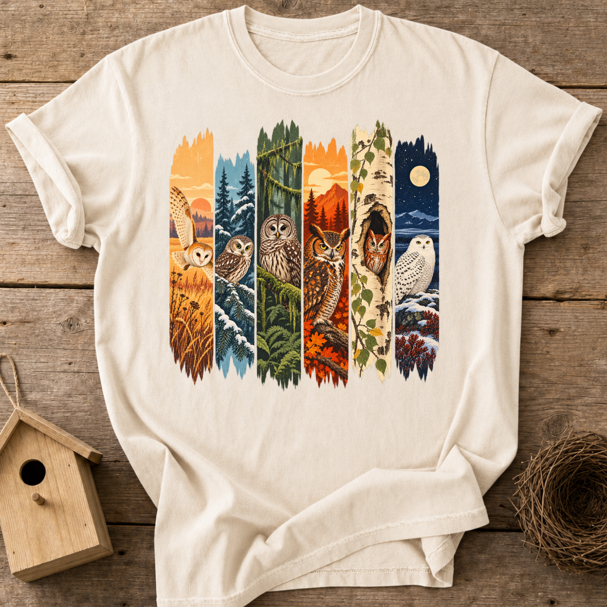 Woodland Owls T-Shirt