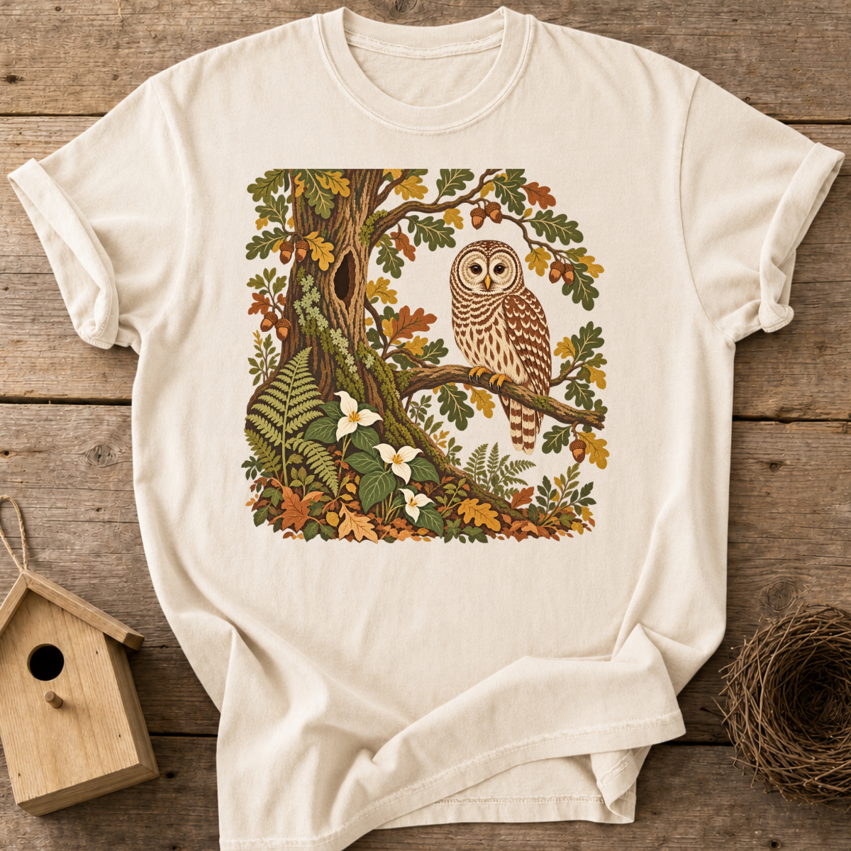 Autumn Barred Owl T-Shirt