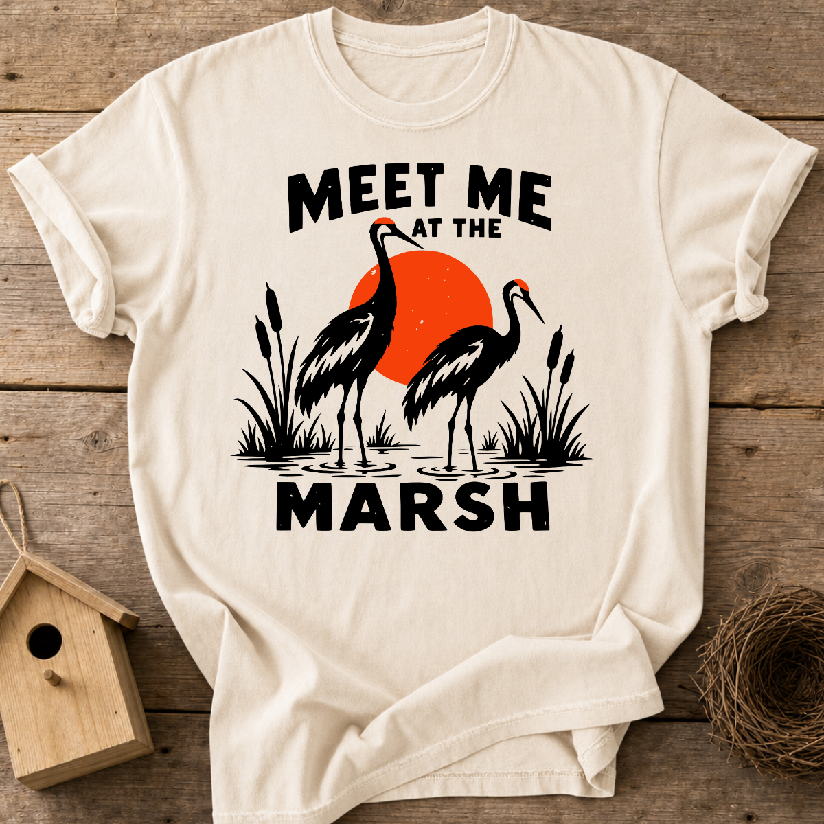 Marsh Cranes T-Shirt