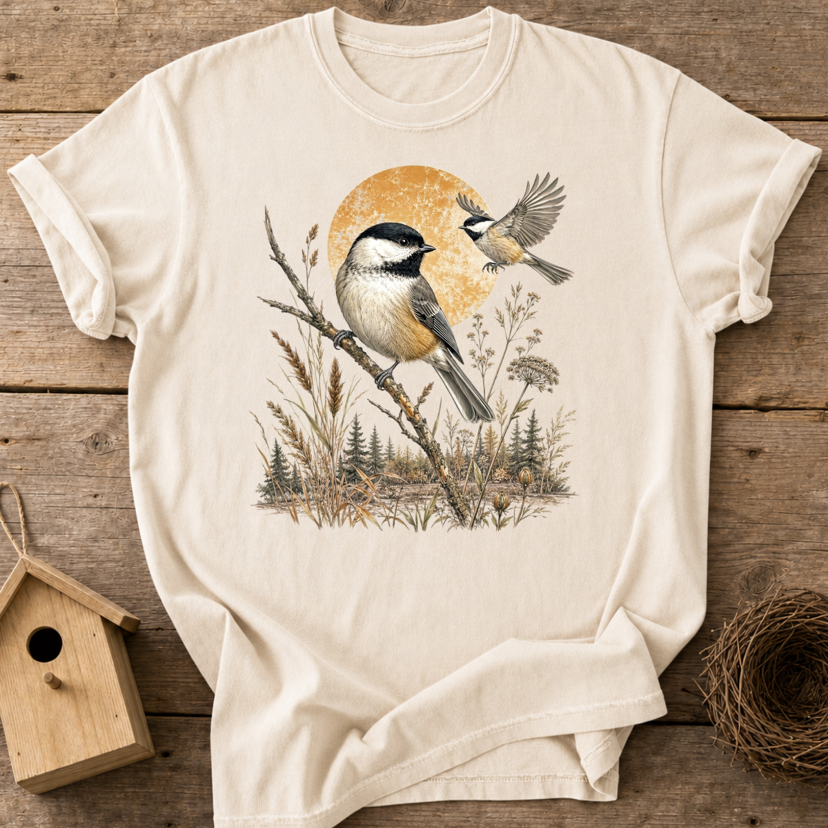 Chickadee Sunrise T-Shirt