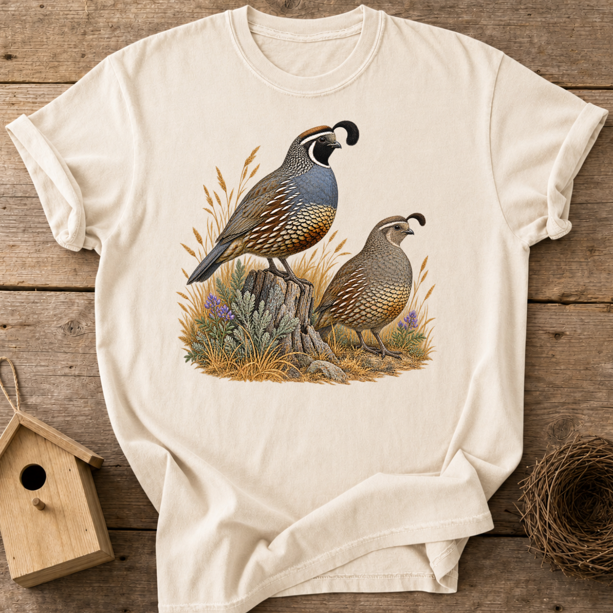 California Quail T-Shirt