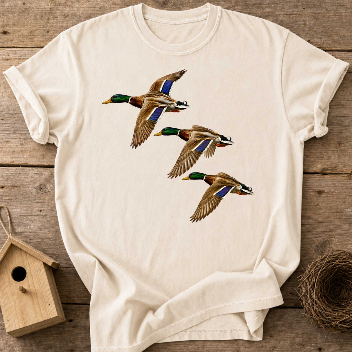Mallards In Flight T-Shirt