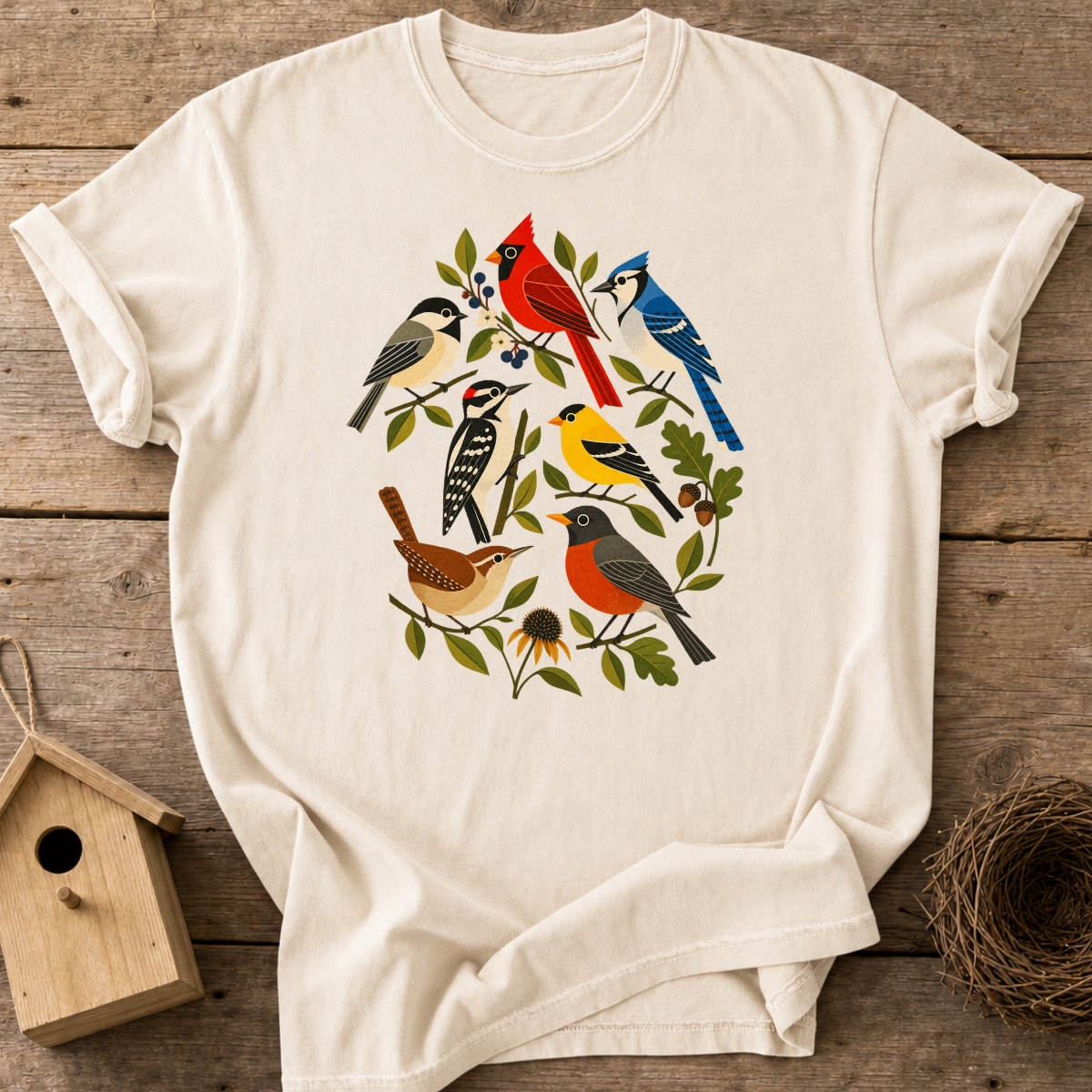 Backyard Birds T-Shirt