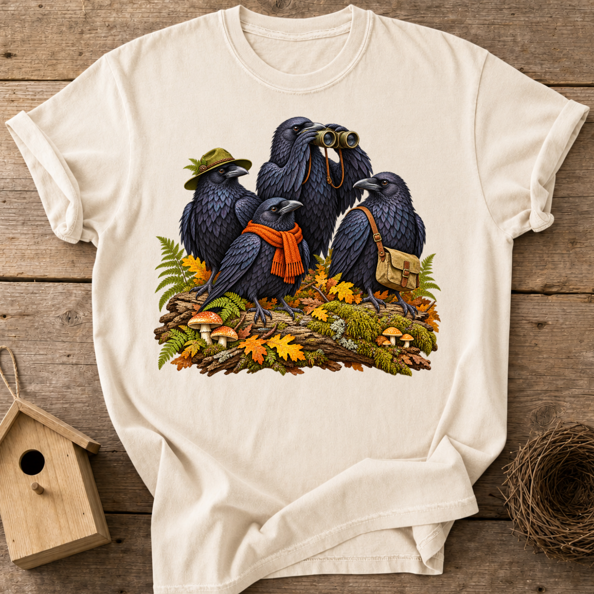 Raven Birdwatching Club T-Shirt