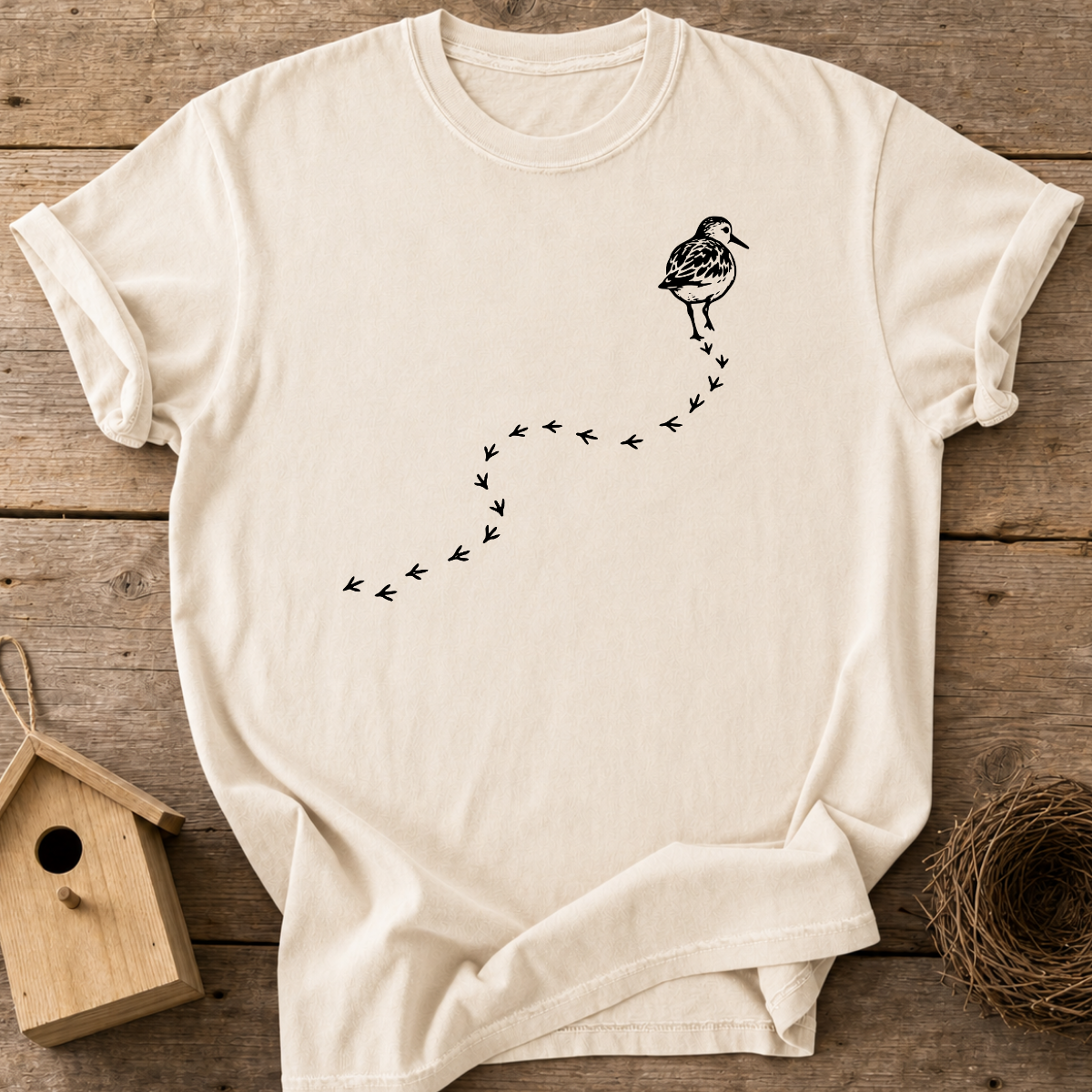 Sandpiper Tracks T-Shirt