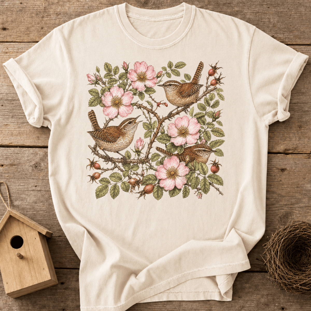 Wrens Wild Roses T-Shirt