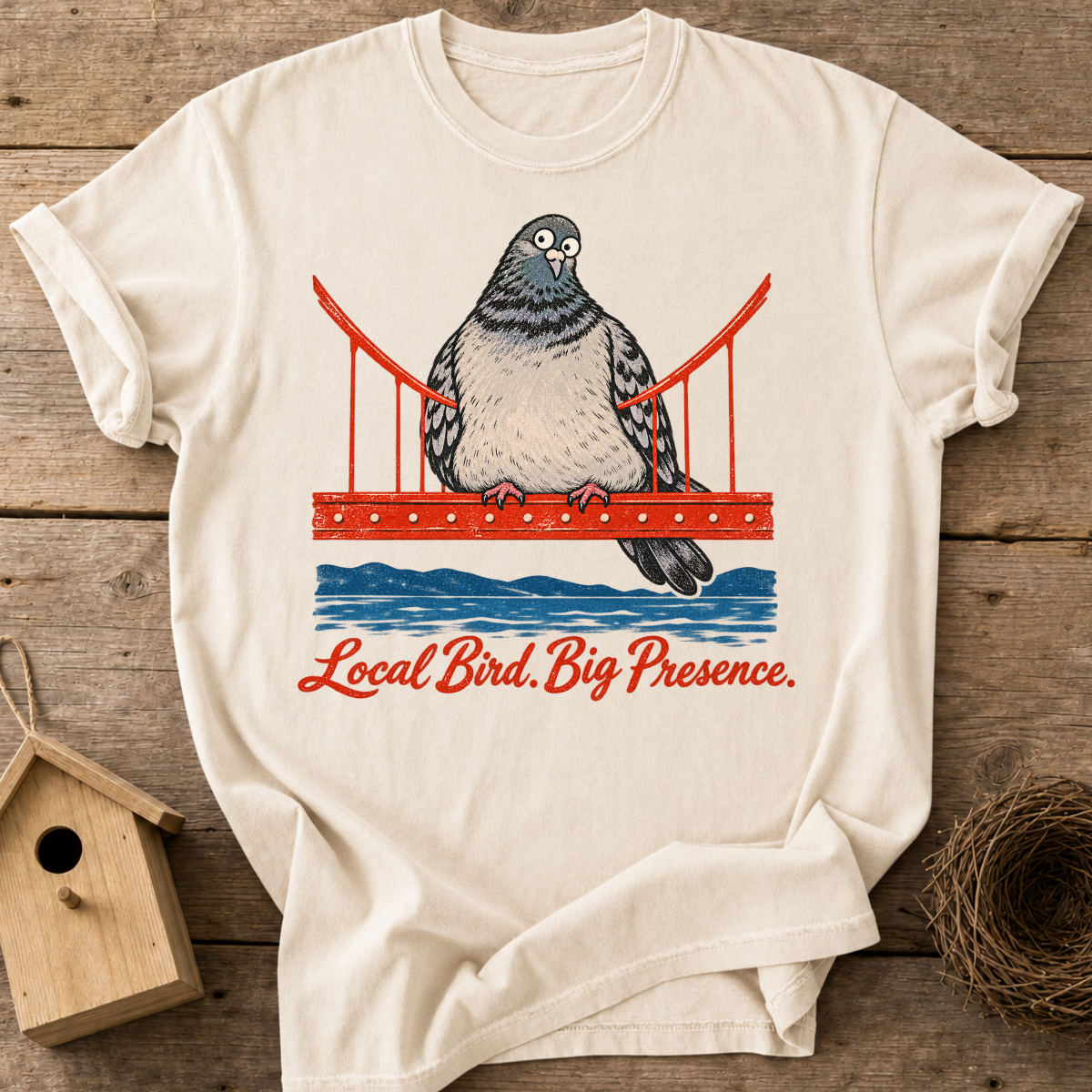 Local Bird Big Presence T-Shirt