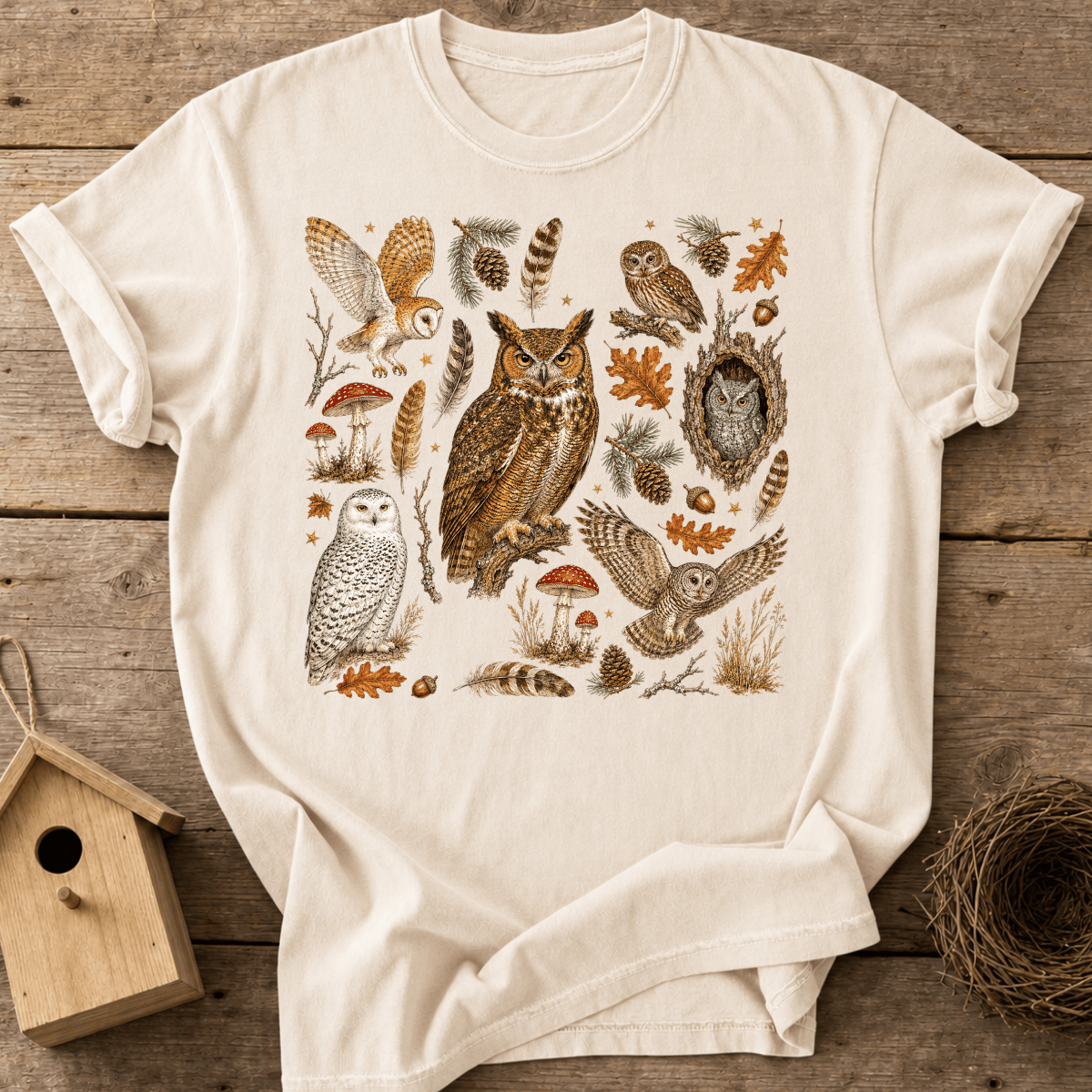 Owls Field Guide T-Shirt