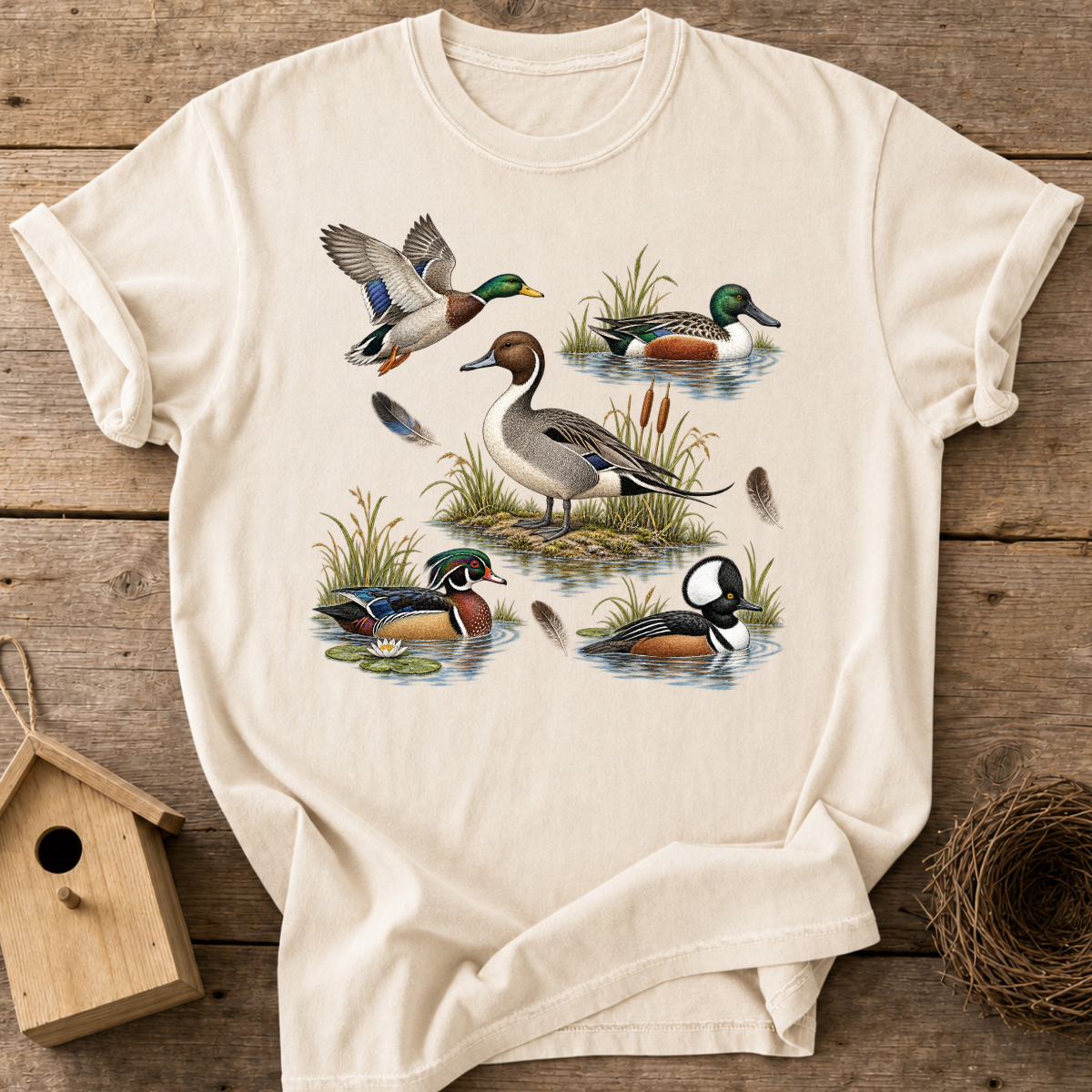 Wetland Ducks T-Shirt