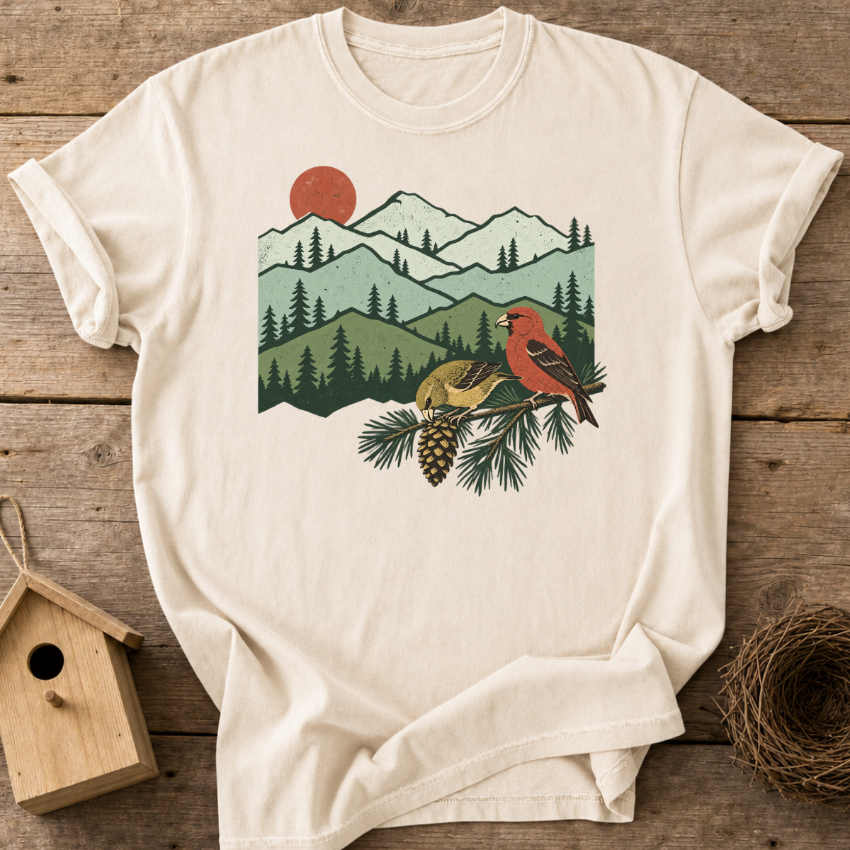 Mountain Crossbills T-Shirt