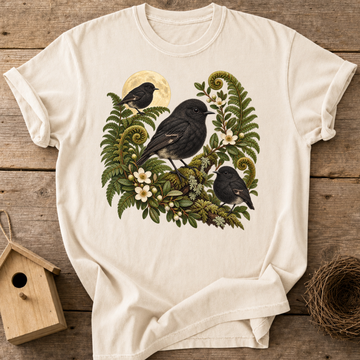 Black Robin T-Shirt
