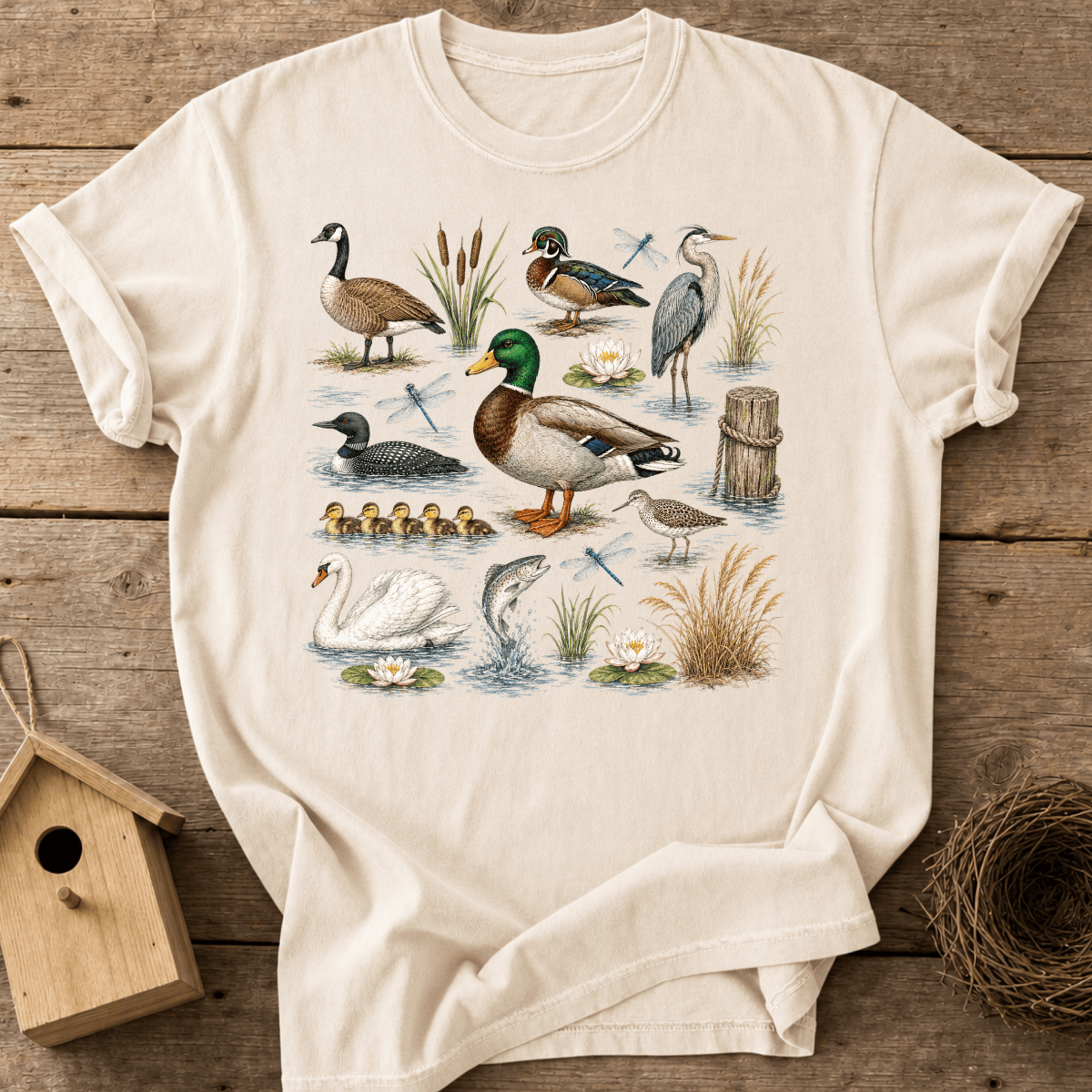 Waterfowl Field Guide T-Shirt