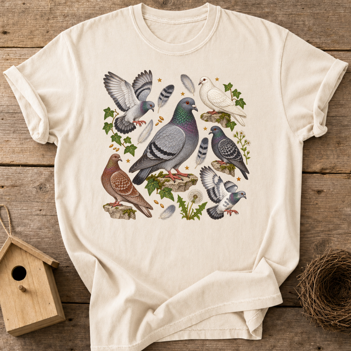 Pigeon Field Guide T-Shirt
