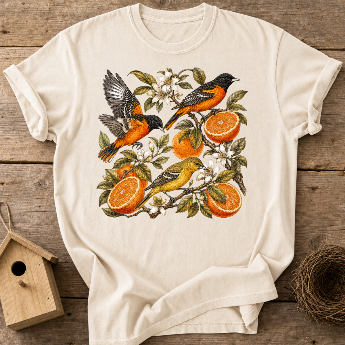Vintage Oriole Bird T-Shirt