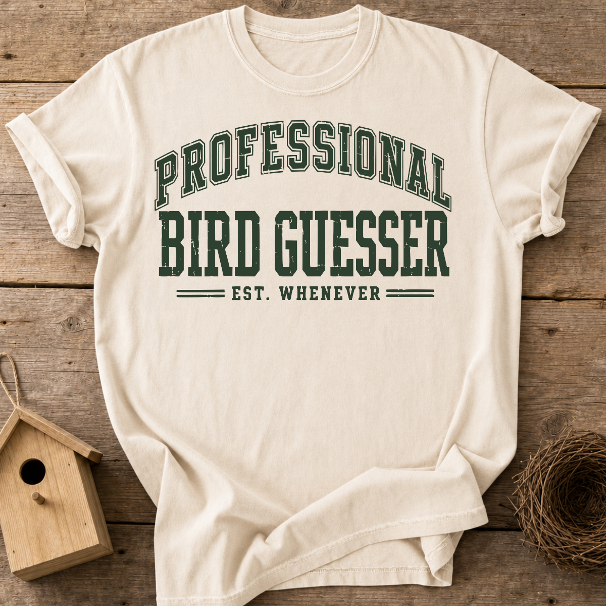 Professional Bird Guesser T-Shirt