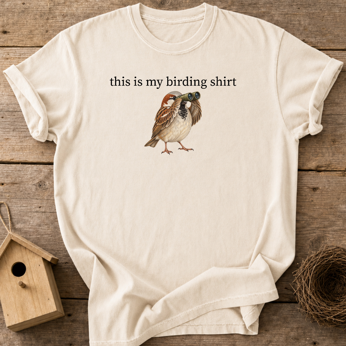 Birding Sparrow T-Shirt