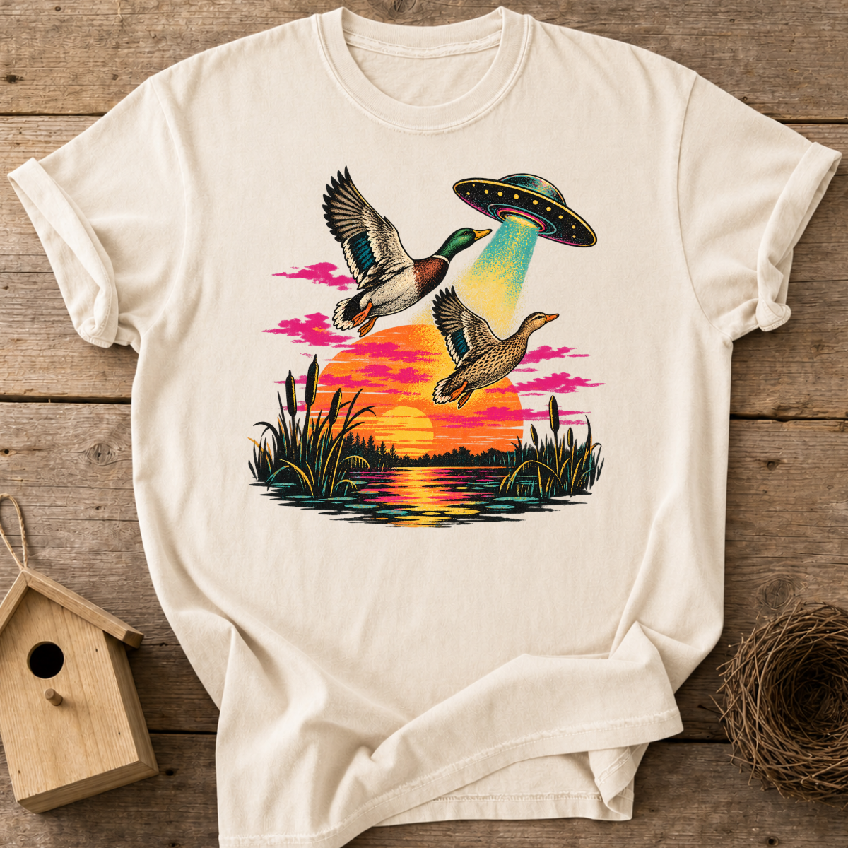 UFO Duck Encounter T-Shirt