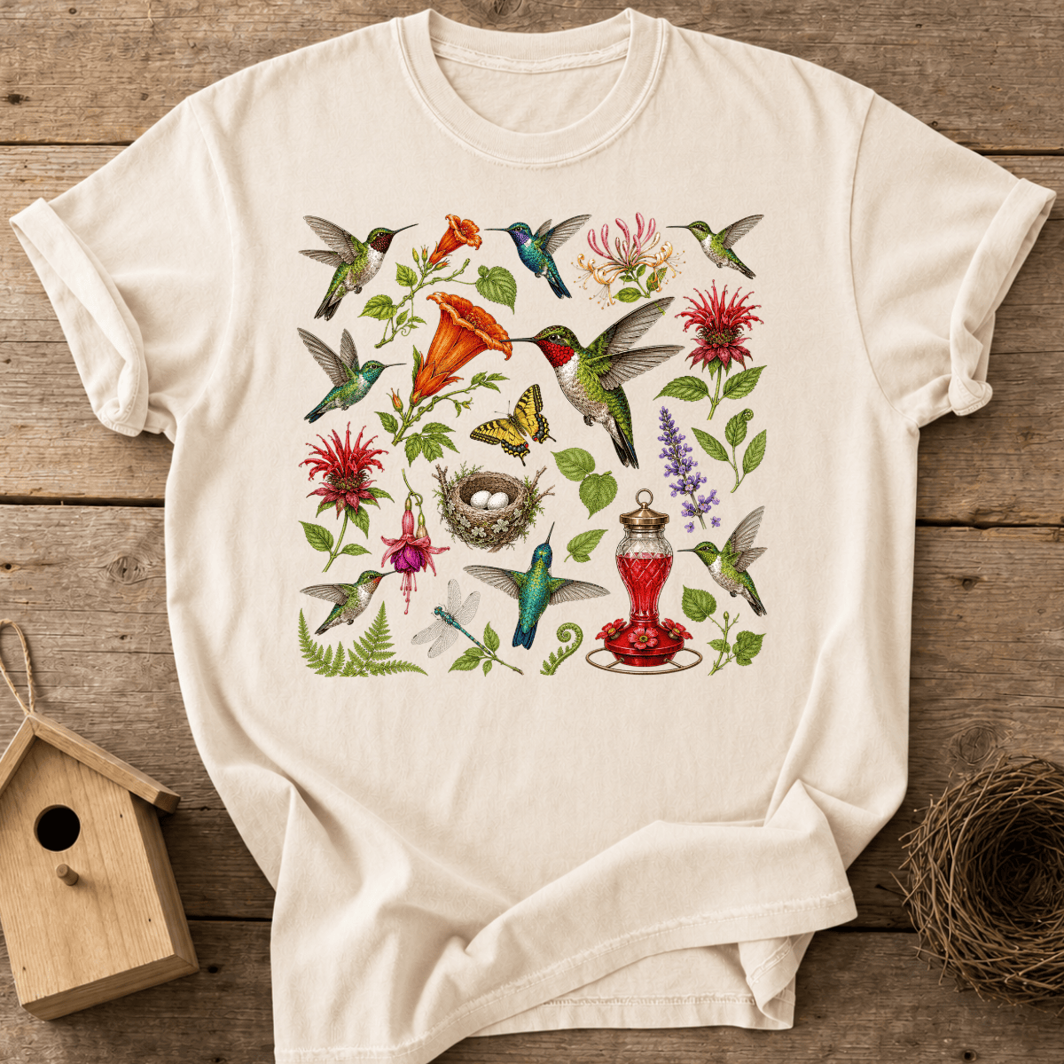 Hummingbird Garden T-Shirt