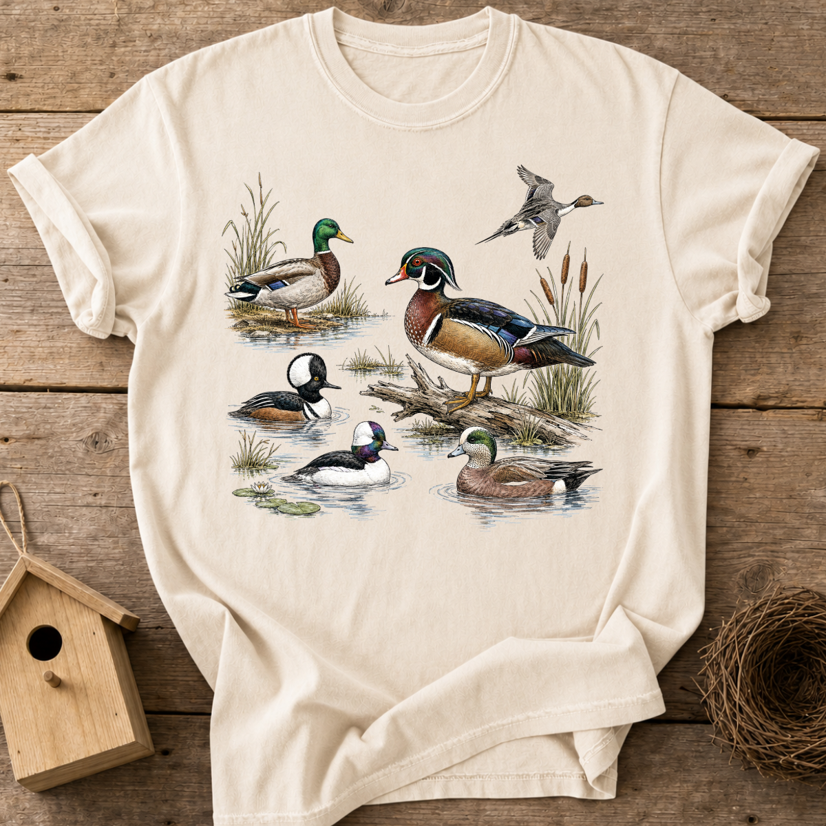 Wetland Ducks T-Shirt