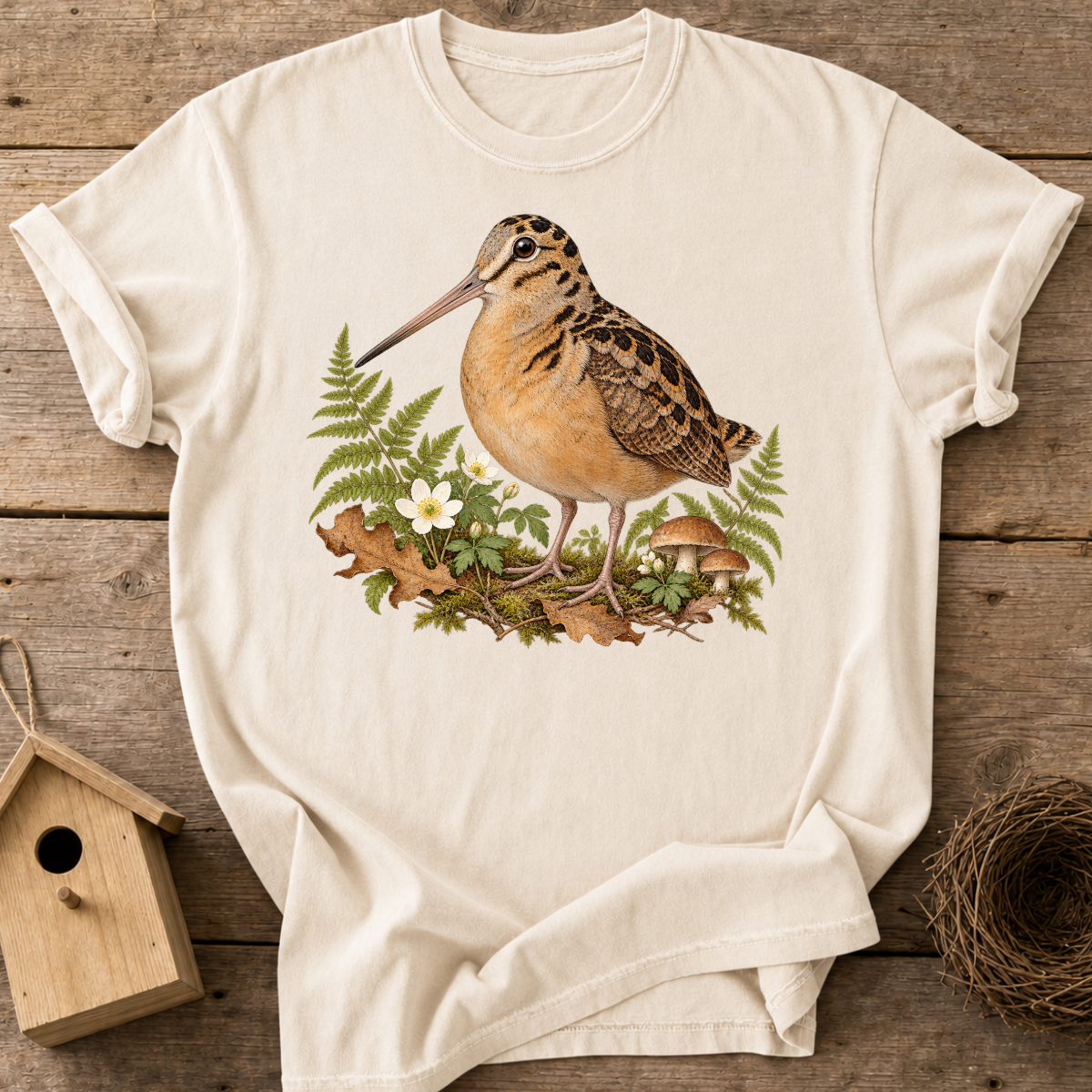 Woodland Woodcock T-Shirt