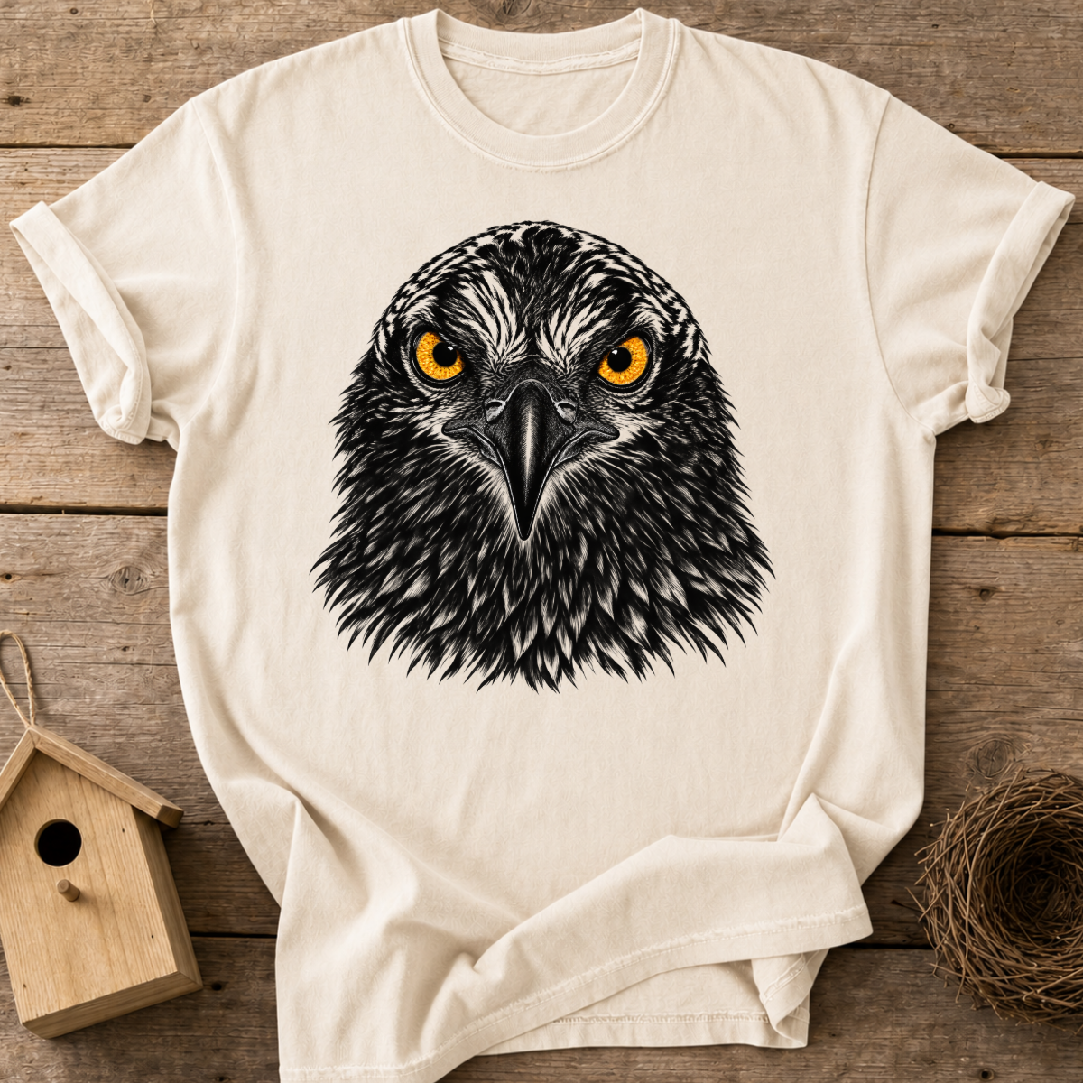 Golden-Eyed Osprey T-Shirt