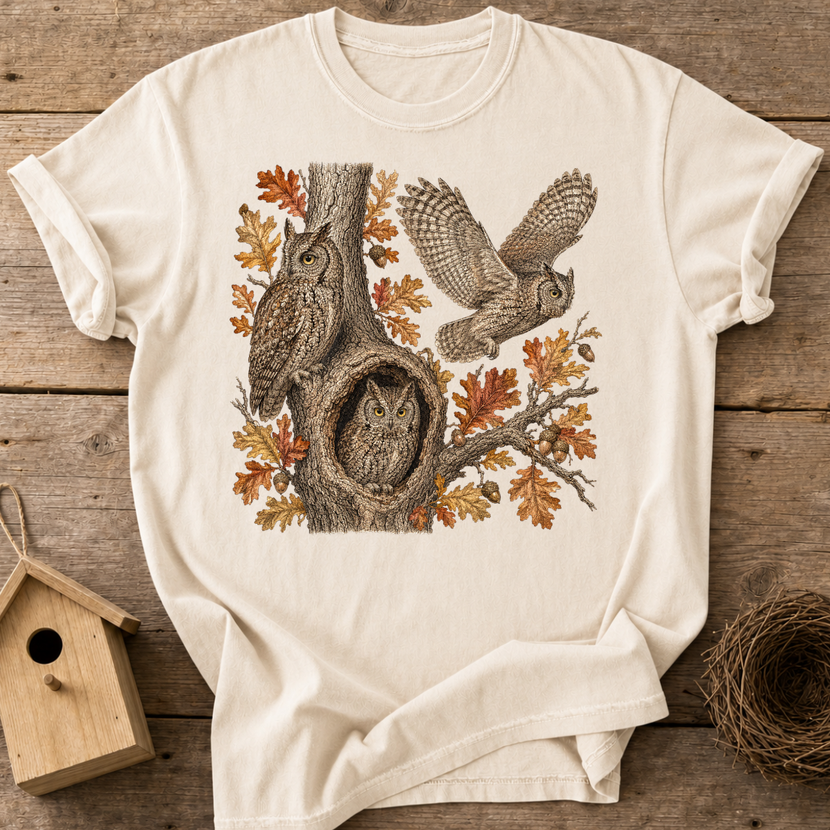 Fall Season Owls T-Shirt