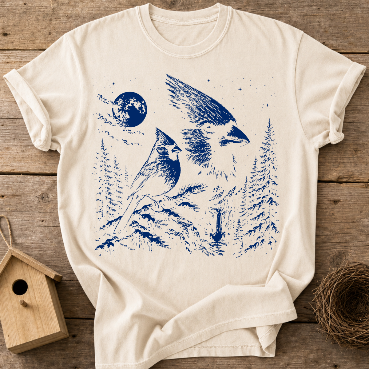 Cardinal Moon T-Shirt