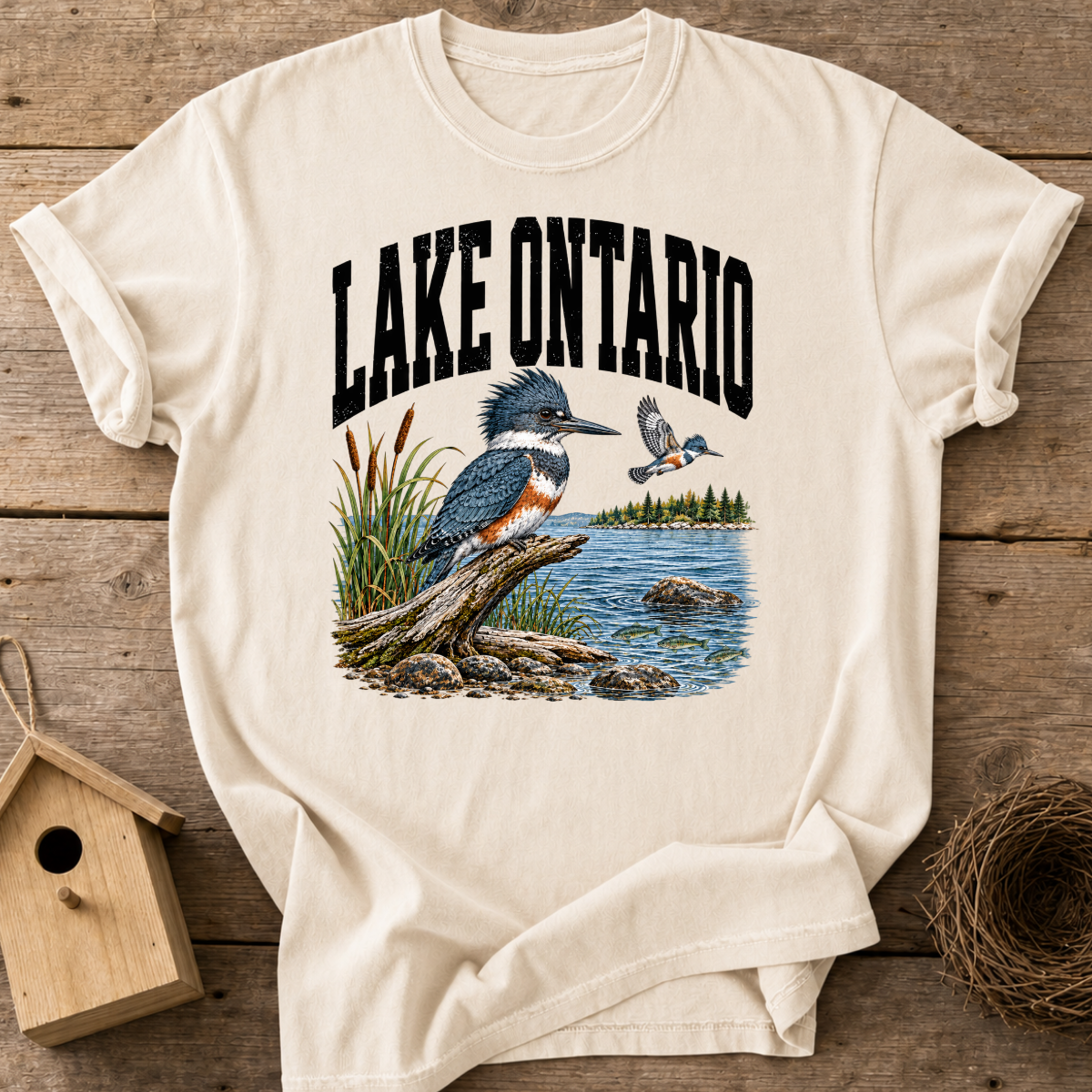 Lake Ontario Kingfisher T-Shirt