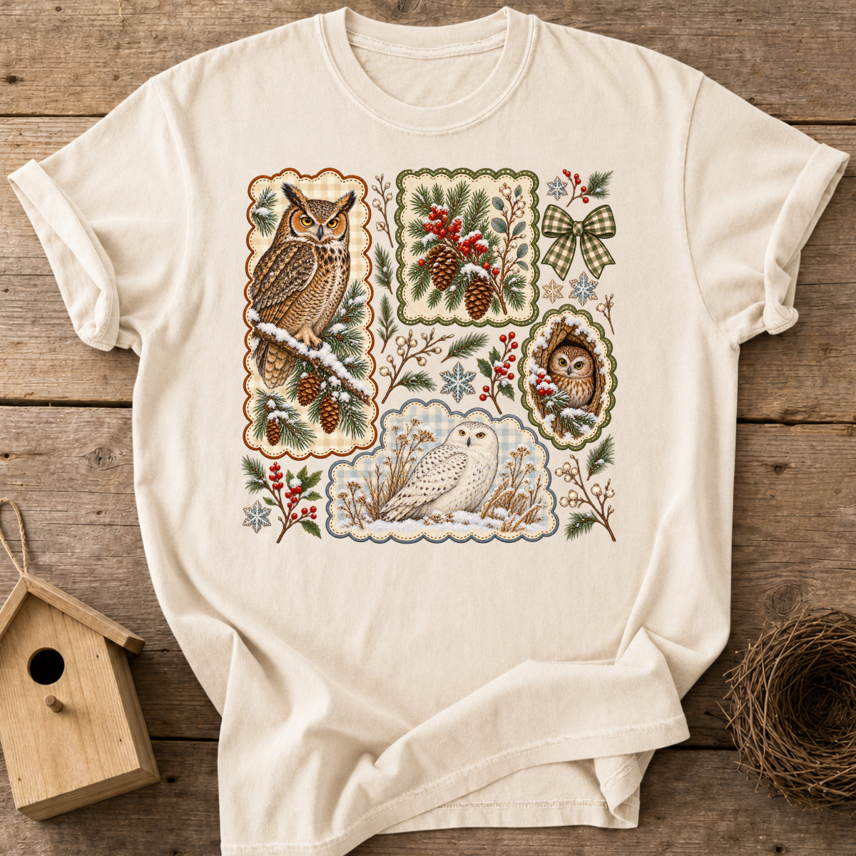 Winter Owls T-Shirt