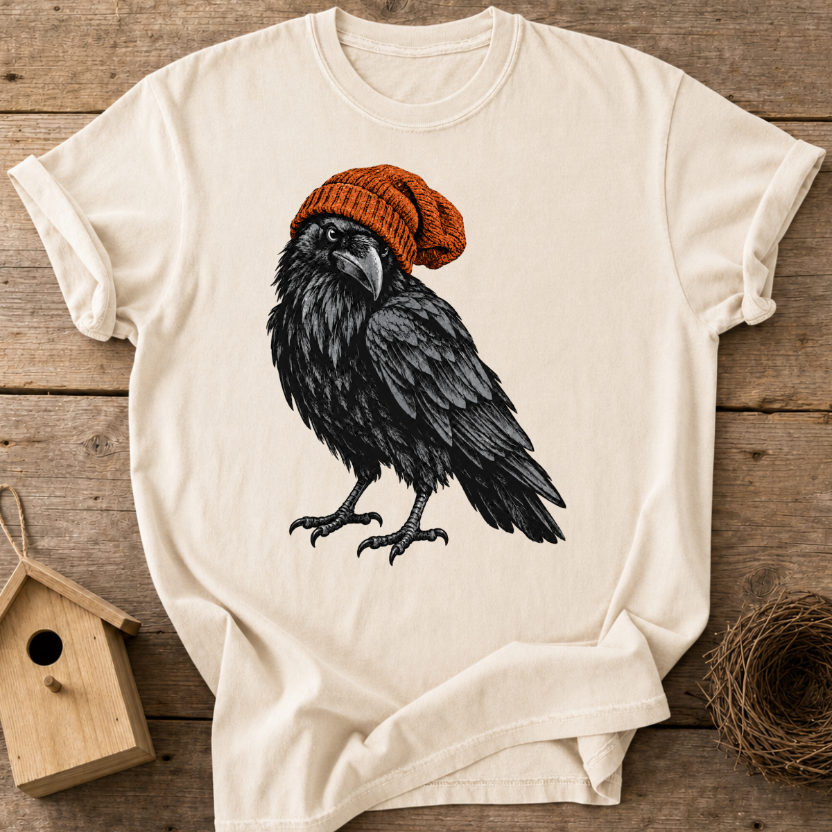 Beanie Raven T-Shirt