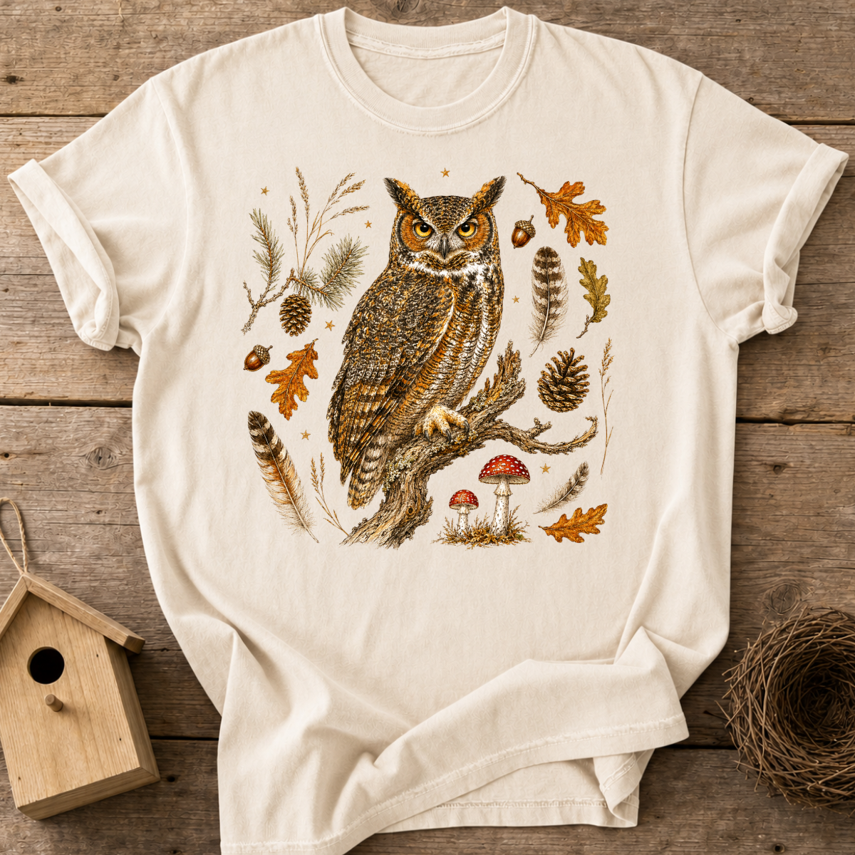 Woodland Owl T-Shirt