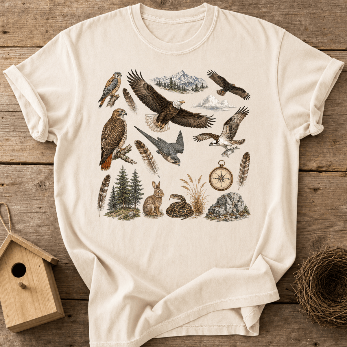 Raptors Field Guide T-Shirt