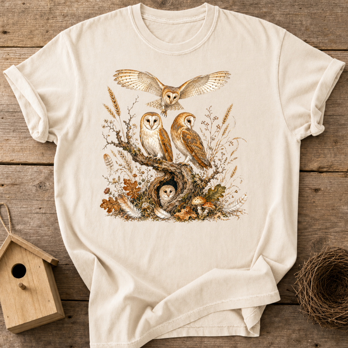 Owl Family T-Shirt