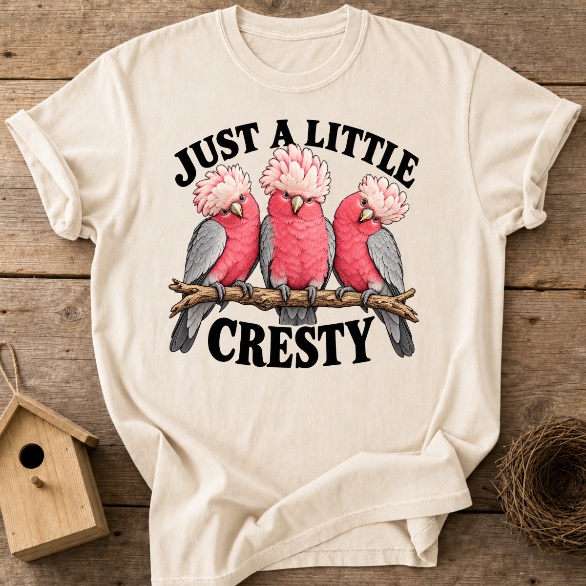 Little Cresty Galah T-Shirt