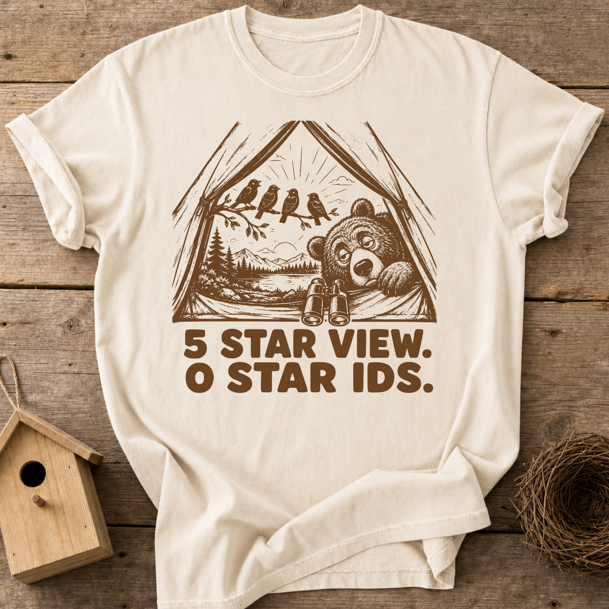 5 Star View 0 Star IDs T-Shirt