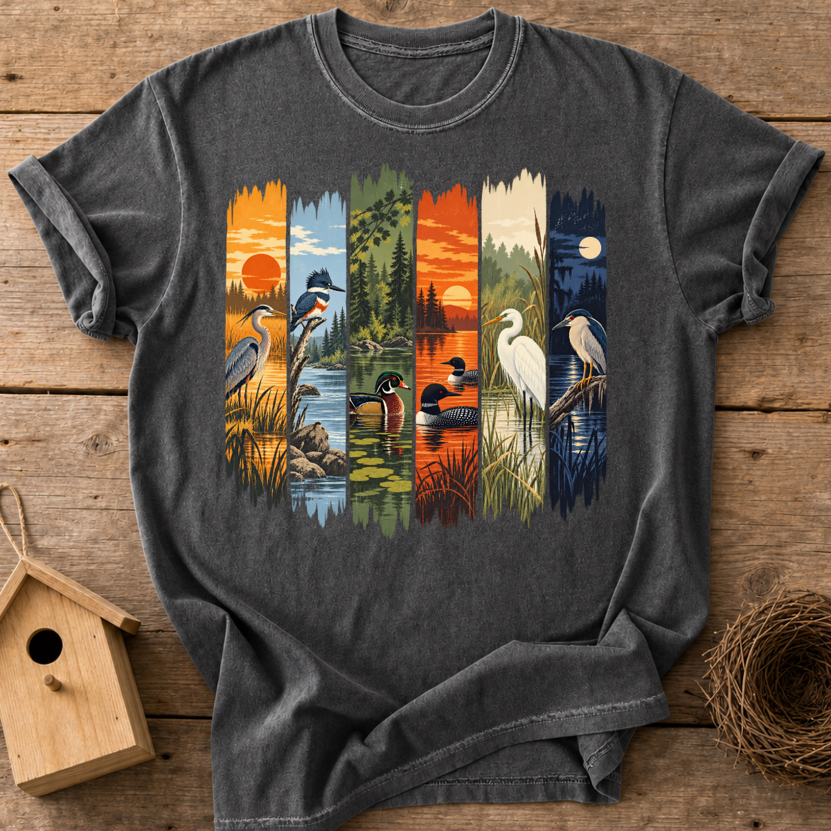 Wetland Birds T-Shirt