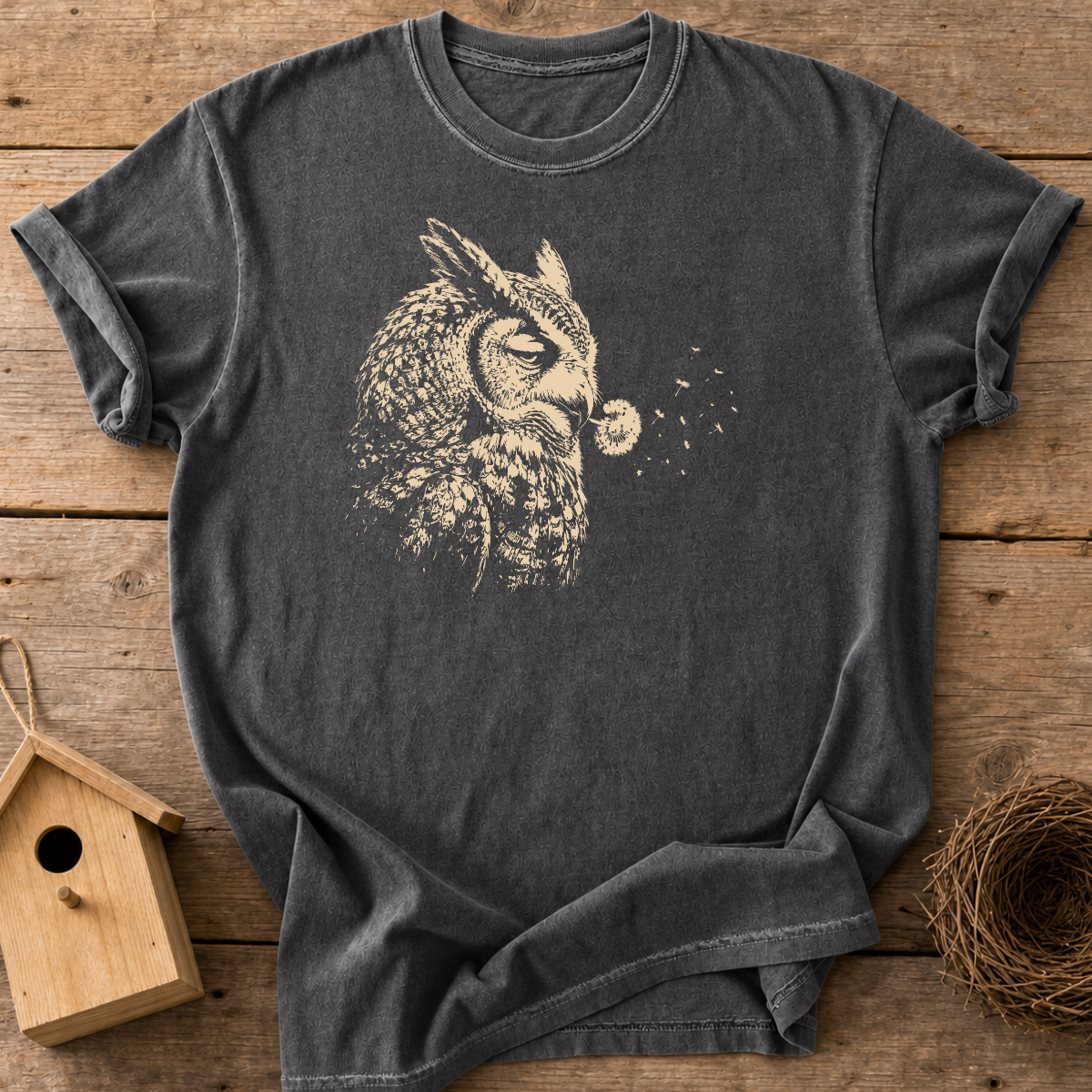 Owl Dandelion T-Shirt