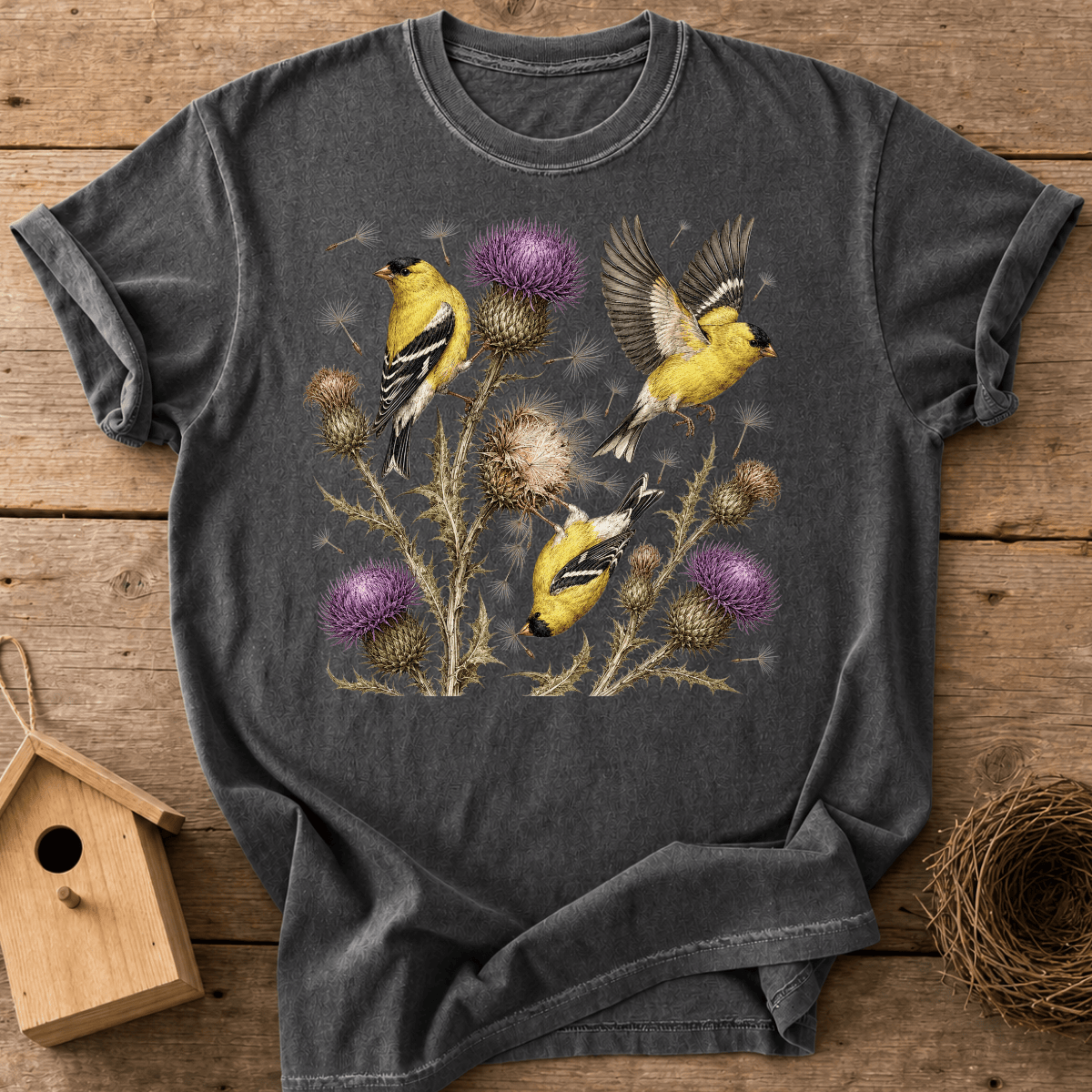 Goldfinch Thistle T-Shirt