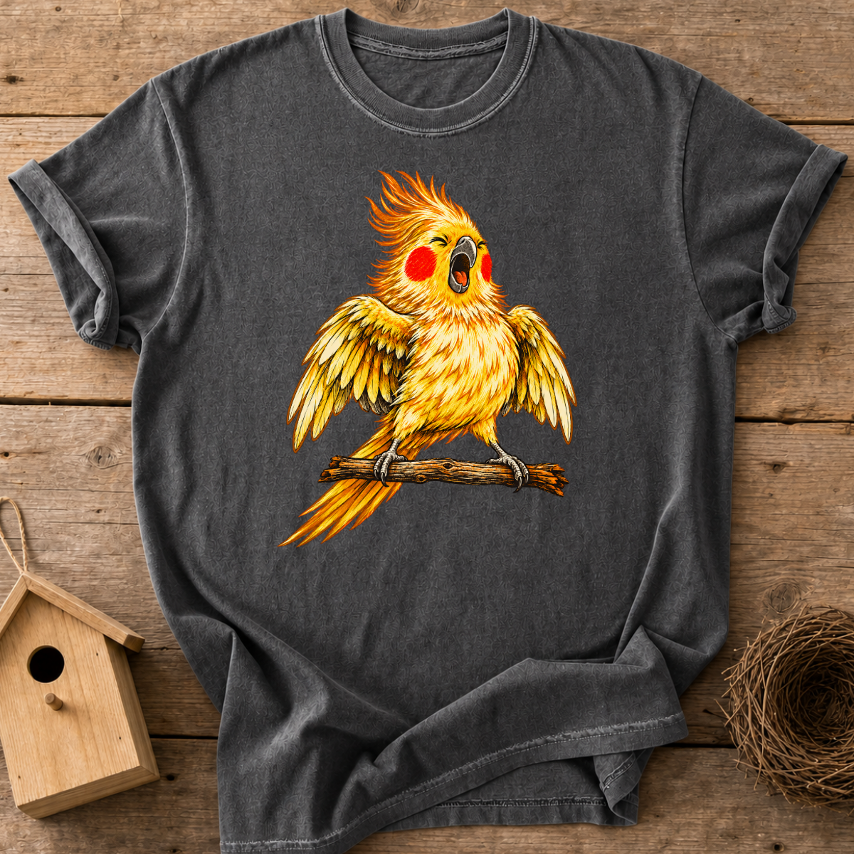 Cockatiel Attitude T-Shirt