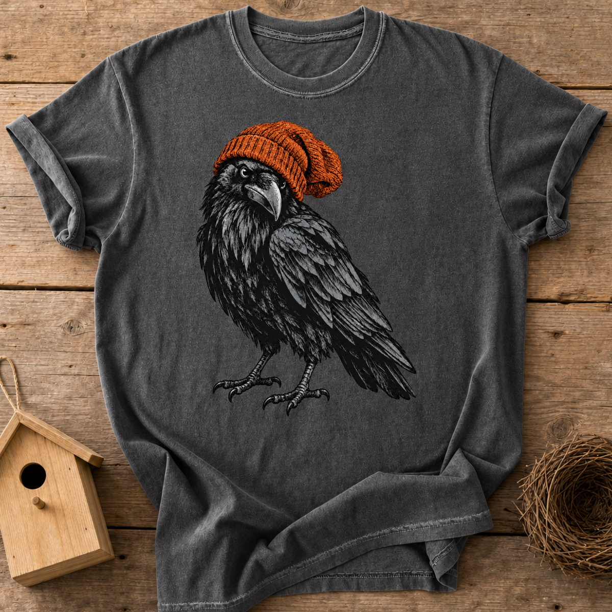 Beanie Raven T-Shirt