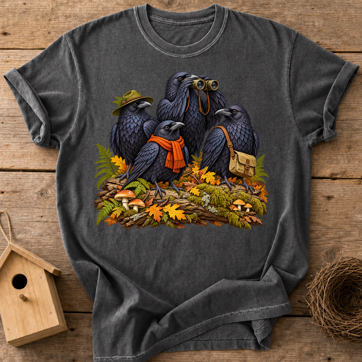 Raven Birdwatching Club T-Shirt