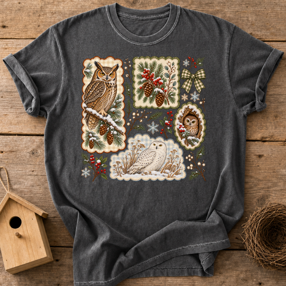 Winter Owls T-Shirt