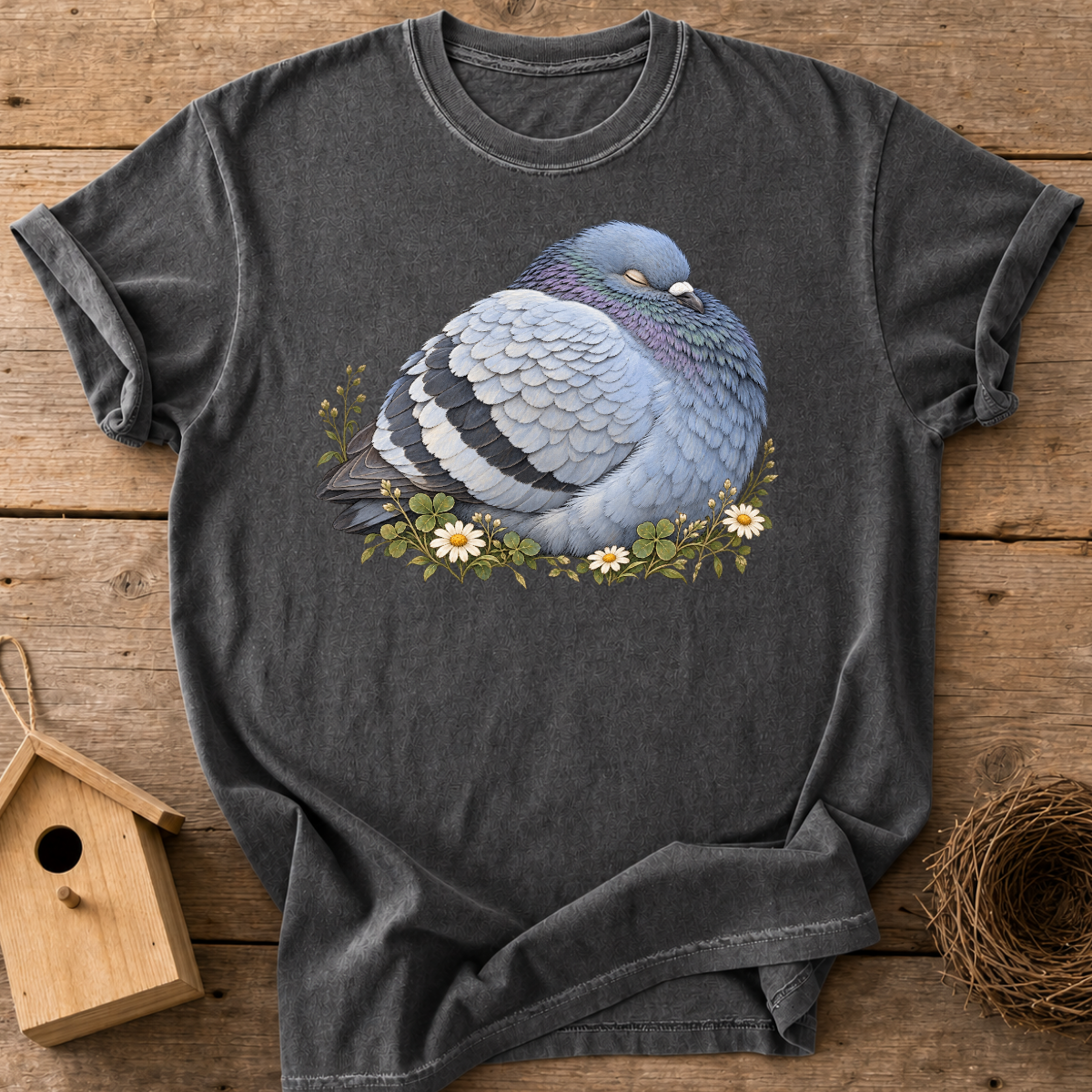 Sleepy Pigeon T-Shirt