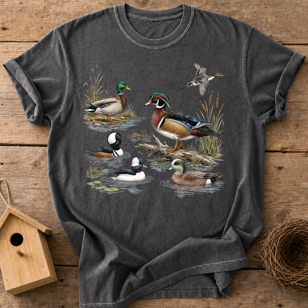 Wetland Ducks T-Shirt
