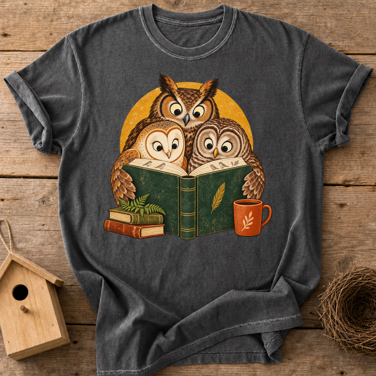 Owl Book Club T-Shirt