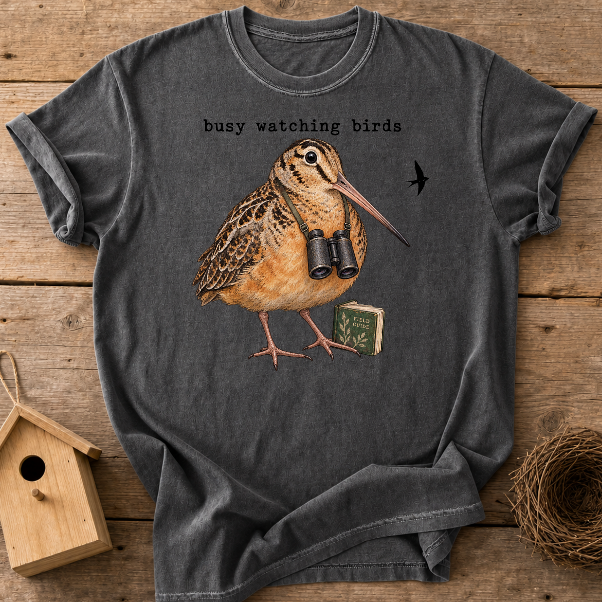 Busy Watching Birds T-Shirt