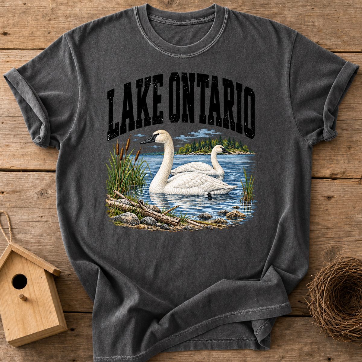 Lake Ontario Swan T-Shirt