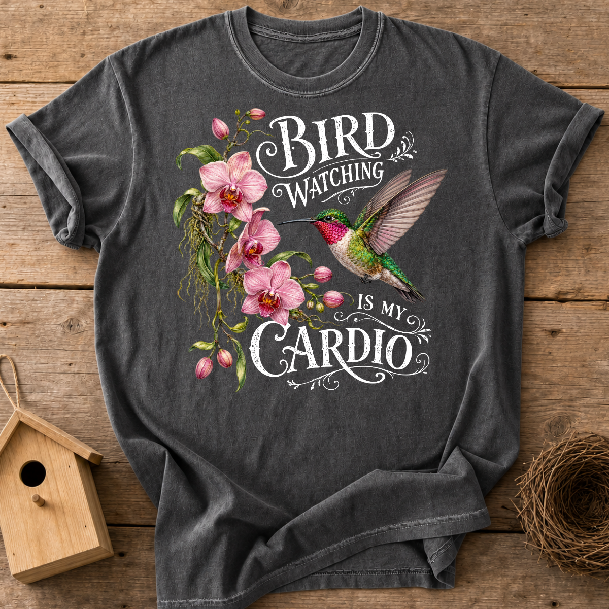 Birdwatching Is My Cardio T-Shirt