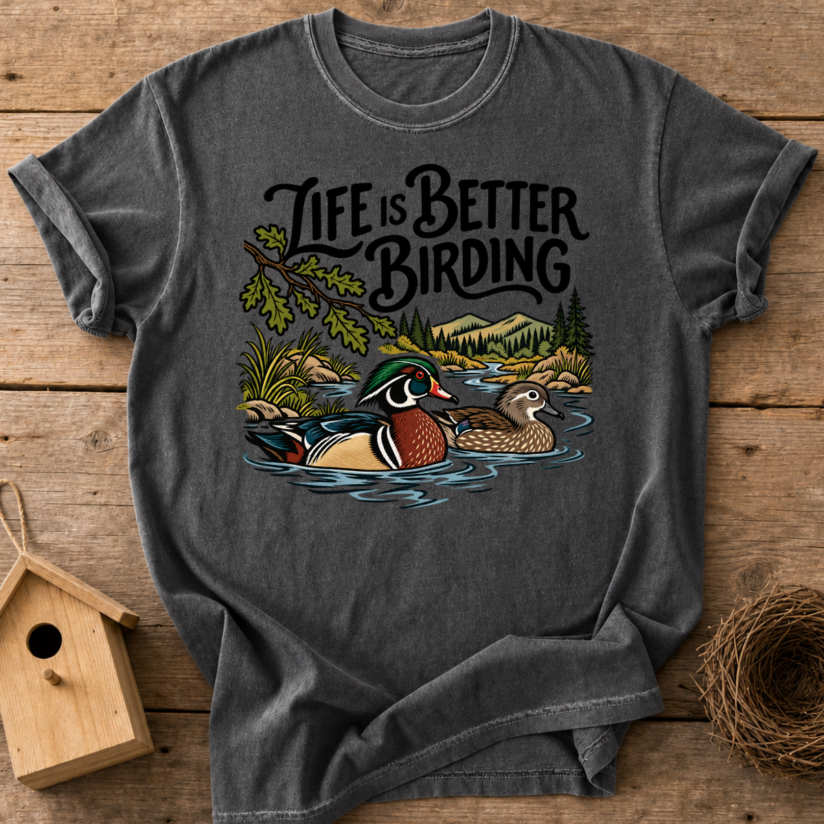 Wood Duck Couple T-Shirt